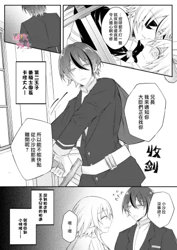 [Hatori Hato] Dekiai Kei Yandere Kyoudai Ouji wa Itoshi no Shinkan Mazoku Ochi Sasetai | 溺愛係病嬌王子兄弟想讓心愛的神官墮落成魔族 Fhentai.net - Page 7