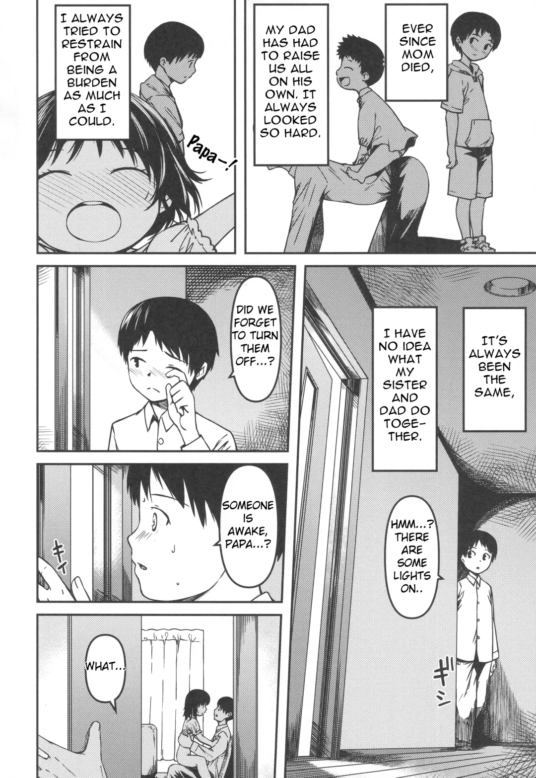 [Yu] Imouto to Papa to Boku no Fukuzatsu na Katei Jijou | Our Family's Complicated Relationship Fhentai - Page 3