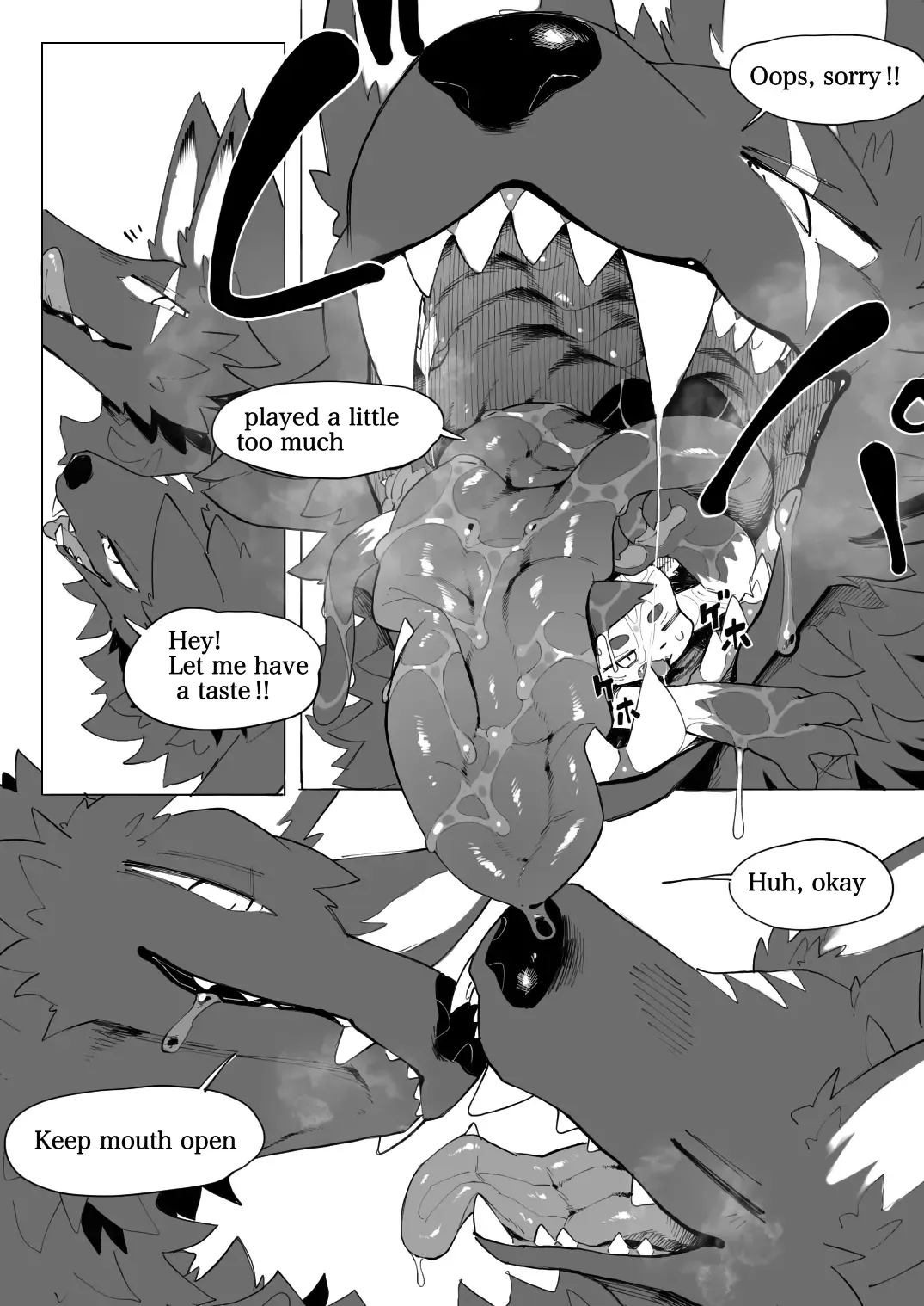 [Eipon Tarou] Jigoku Meguri Kemo | Tour of Hell Fhentai - Page 12