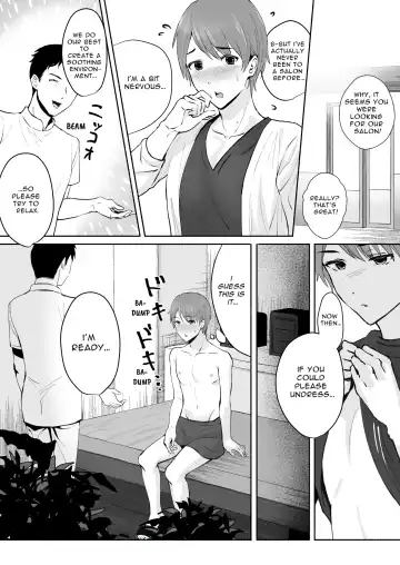 Damasarete Mesuiki Men's Esthe | Tricked into the Femgasm Salon Fhentai.net - Page 4