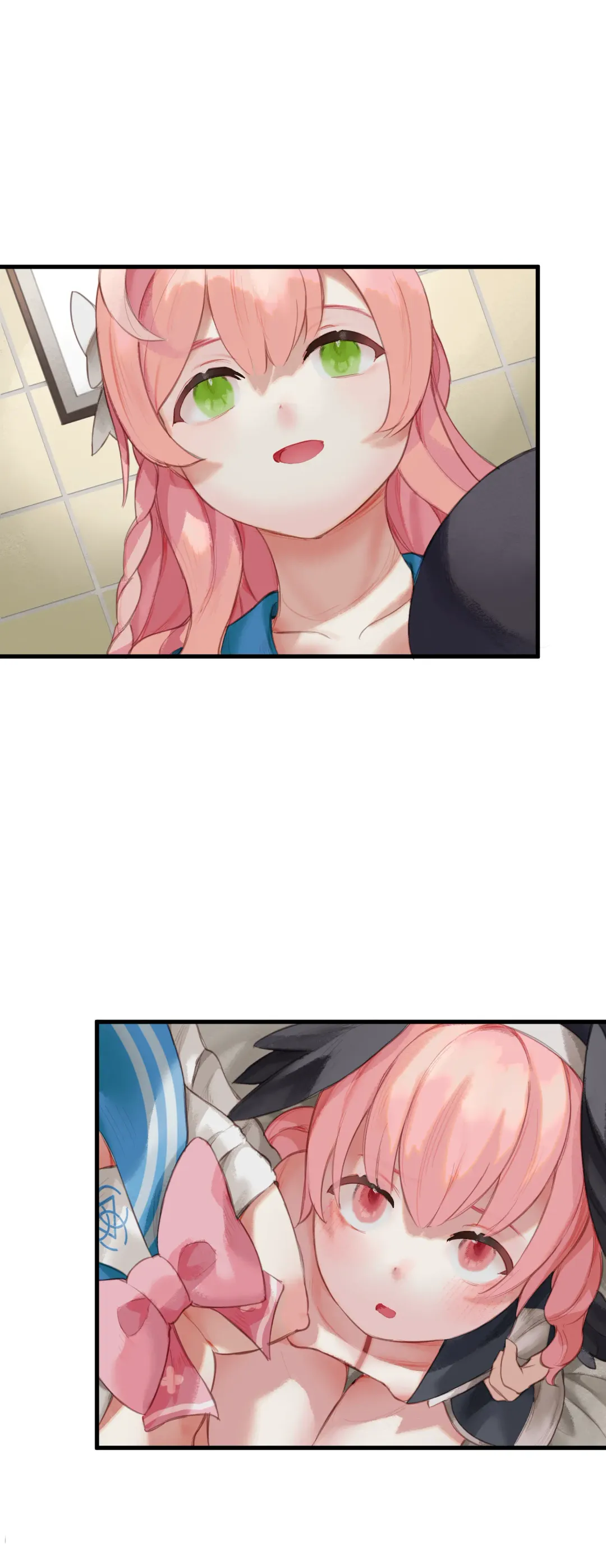 [Nekotewi] Haru yo Hana yo ~Hanako to Koharu ga Nariyuki de, Les Ecchi suru Manga~ (decensored) Fhentai - Page 59