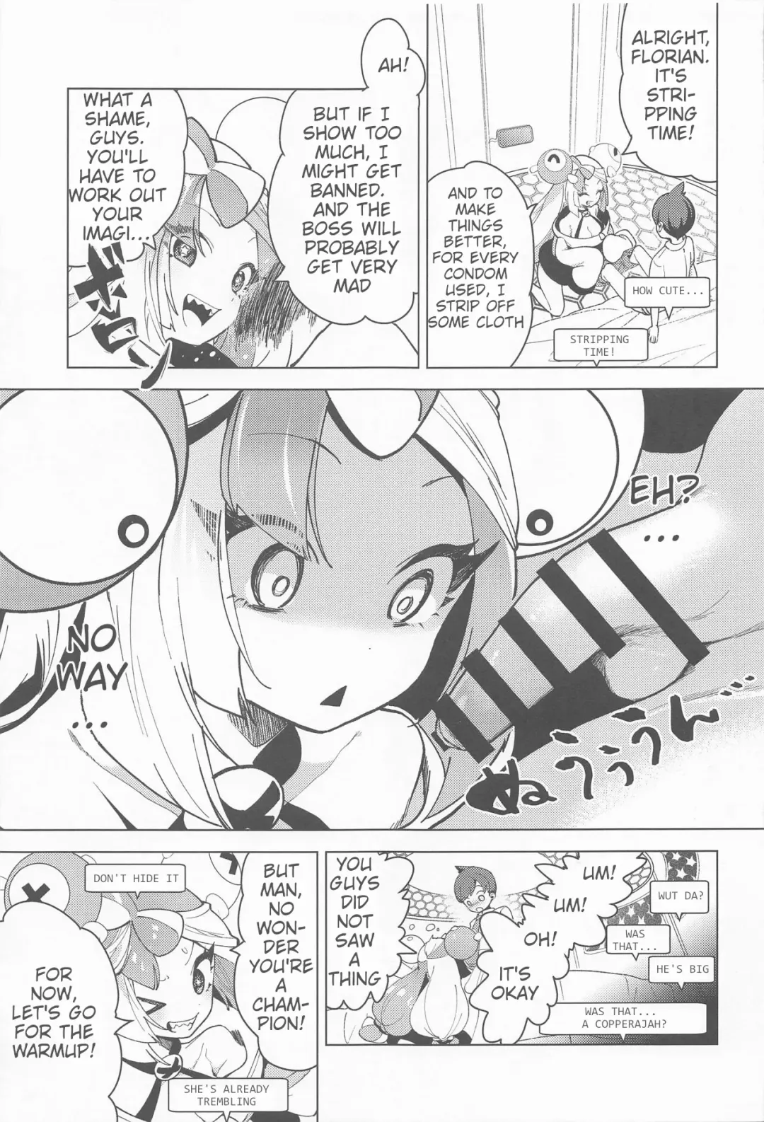 [Mokki] Nanjamo to Ura Gym Challenge!! | Iono's Secret Challenge!! Fhentai - Page 6