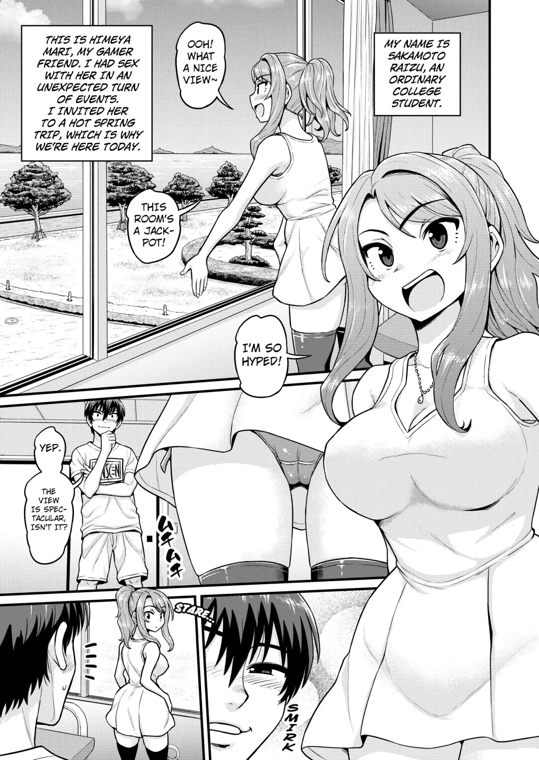 [Gachonjirou] Game Tomodachi no Onnanoko to Onsen Ryokou de Yaru Hanashi NTRver. Fhentai.net - Page 2