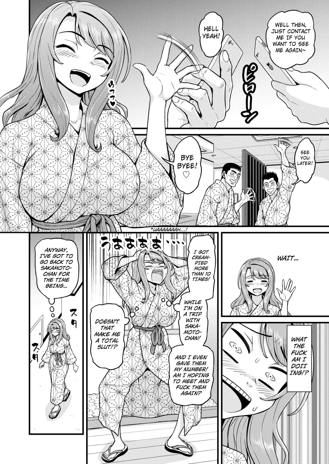 [Gachonjirou] Game Tomodachi no Onnanoko to Onsen Ryokou de Yaru Hanashi NTRver. Fhentai.net - Page 59