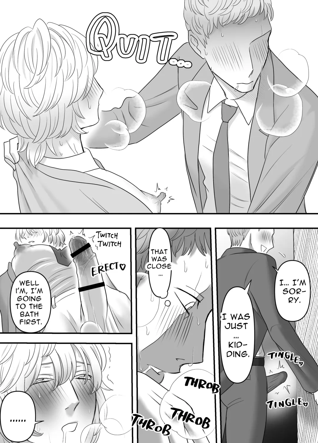 [Kamiwo Akira] Chichioya no Koto ga Daisuki Sugiru Musuko to Issen o Koechau Ohanashi | A Story about Crossing the Line with a Son Who Loves his Dad Fhentai - Page 14