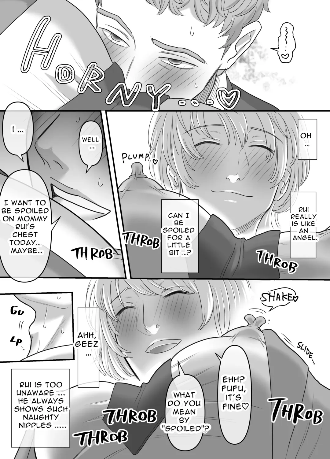 [Kamiwo Akira] Chichioya no Koto ga Daisuki Sugiru Musuko to Issen o Koechau Ohanashi | A Story about Crossing the Line with a Son Who Loves his Dad Fhentai - Page 9