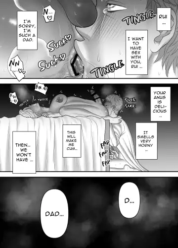 [Kamiwo Akira] Chichioya no Koto ga Daisuki Sugiru Musuko to Issen o Koechau Ohanashi | A Story about Crossing the Line with a Son Who Loves his Dad Fhentai - Page 28