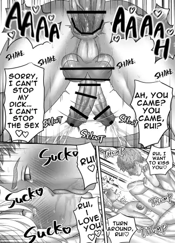 [Kamiwo Akira] Chichioya no Koto ga Daisuki Sugiru Musuko to Issen o Koechau Ohanashi | A Story about Crossing the Line with a Son Who Loves his Dad Fhentai - Page 34