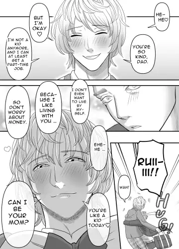 [Kamiwo Akira] Chichioya no Koto ga Daisuki Sugiru Musuko to Issen o Koechau Ohanashi | A Story about Crossing the Line with a Son Who Loves his Dad Fhentai - Page 8