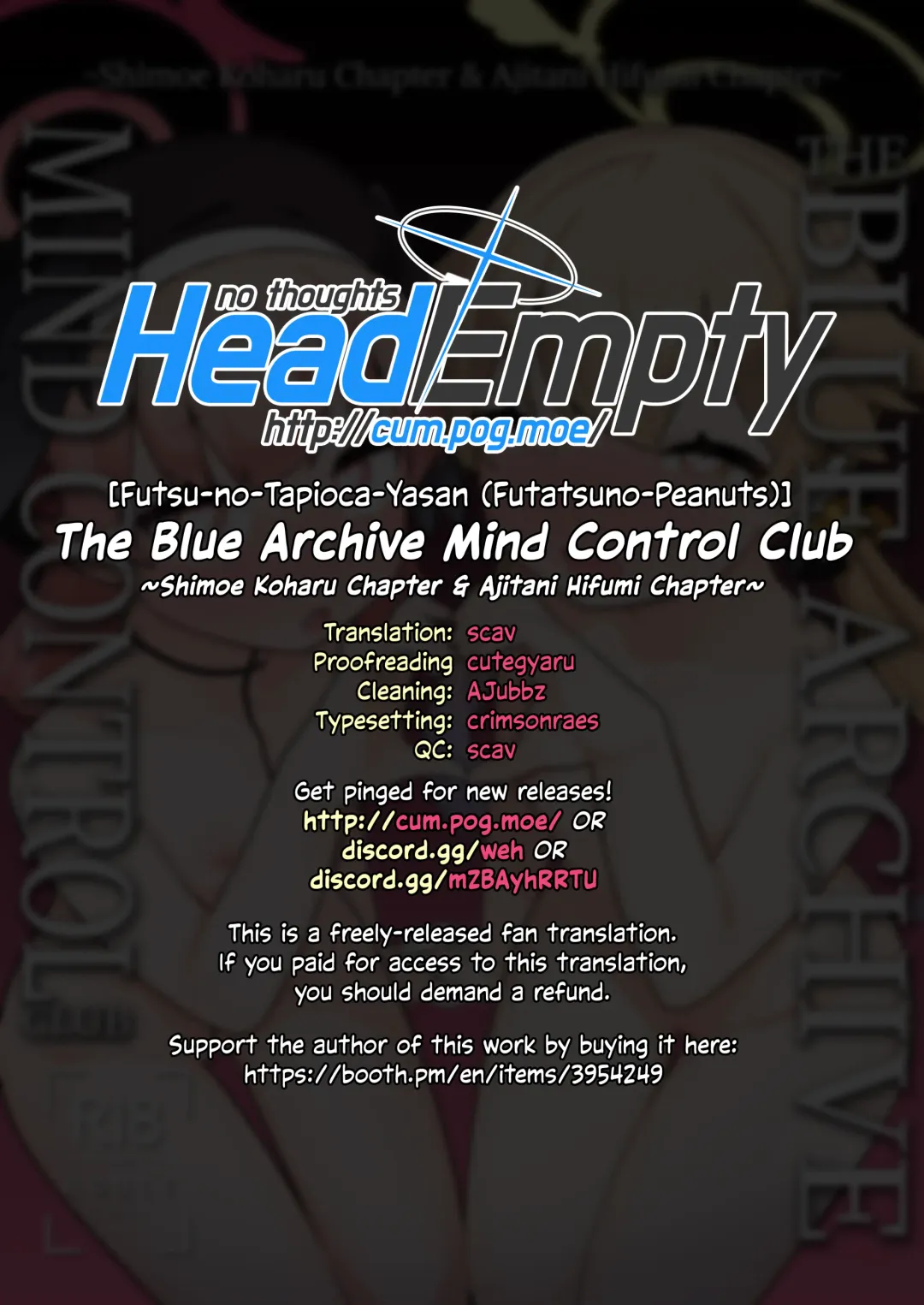 [Futatsuno-peanuts] BluArch Saimin-bu ~Shimoe Koharu Hen & Ajitani Hifumi Hen~ | The Blue Archive Mind Control Club ~Shimoe Koharu Chapter & Ajitani Hifumi Chapter~ Fhentai - Page 52