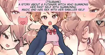 Read [Tsubame] A story about a futanari witch who summons her past self with summoning magic and has sex with her smaller self - Fhentai
