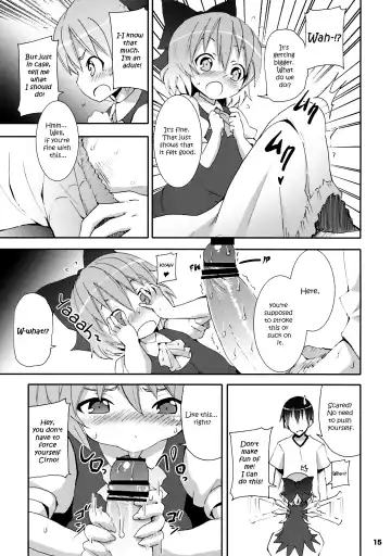 [Kishiri Toworu] Cirno ga Ouchi ni Yattekita! | Cirno Showed Up at My House Fhentai - Page 15