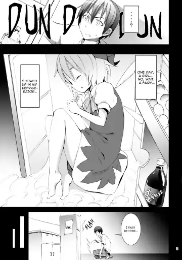 [Kishiri Toworu] Cirno ga Ouchi ni Yattekita! | Cirno Showed Up at My House Fhentai - Page 5