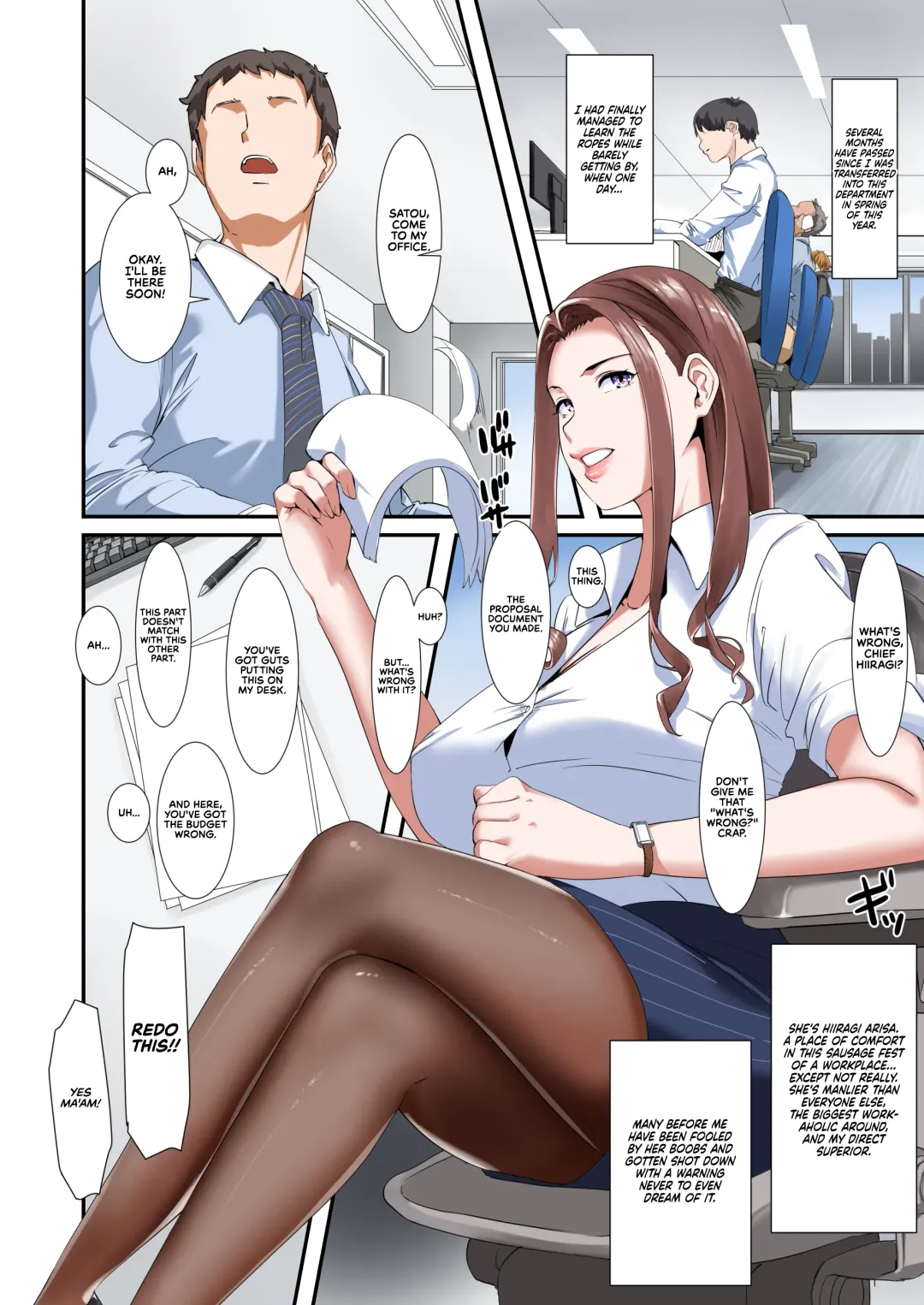 [Nypaon] Kaisha no Relaxation Room de Dosukebe Service Shite Kureru Innyuu Joushi | A Boss With Slutty Tits Who Gives Naughty Services in the Company's Relaxation Room Fhentai - Page 4