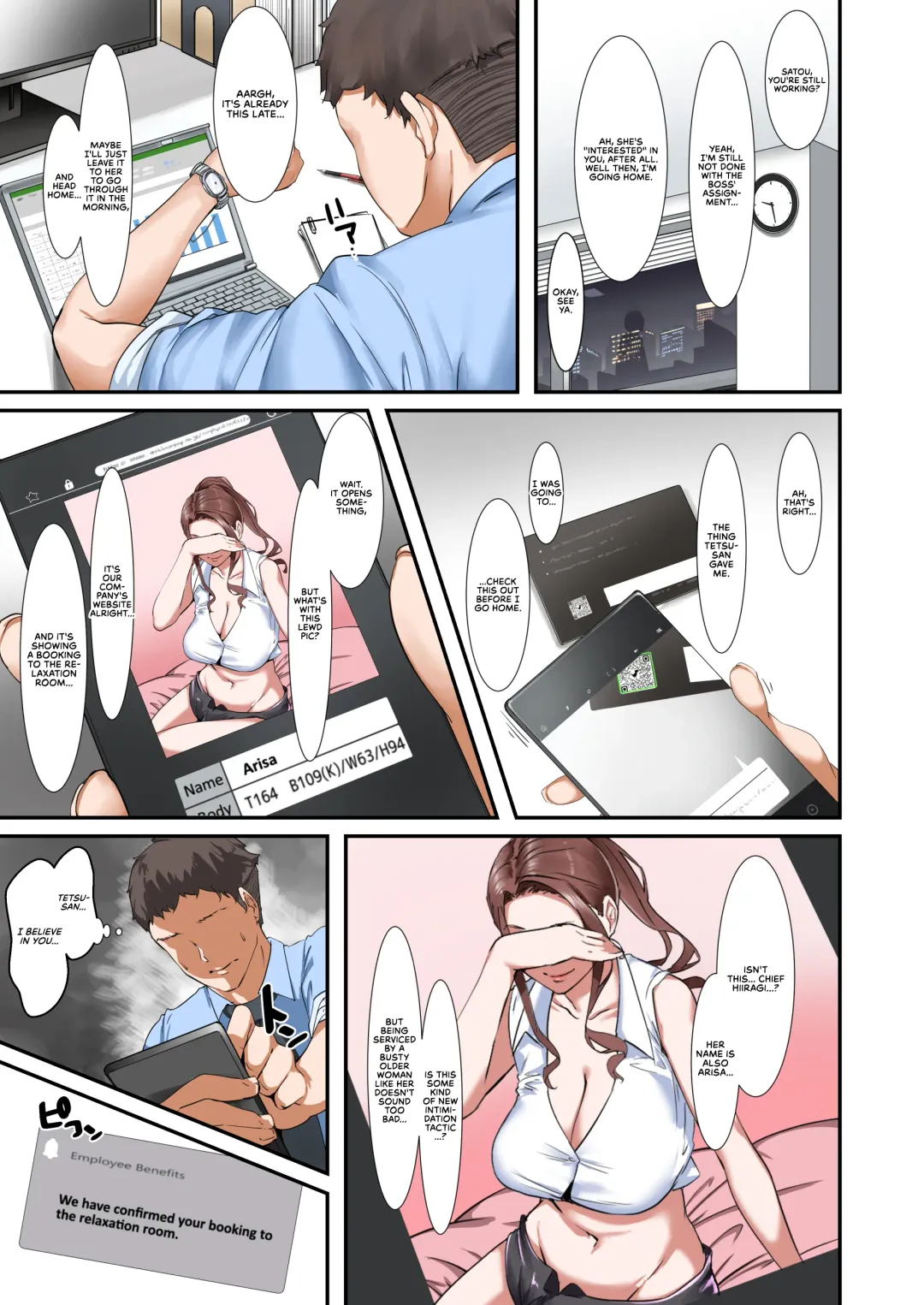 [Nypaon] Kaisha no Relaxation Room de Dosukebe Service Shite Kureru Innyuu Joushi | A Boss With Slutty Tits Who Gives Naughty Services in the Company's Relaxation Room Fhentai - Page 7