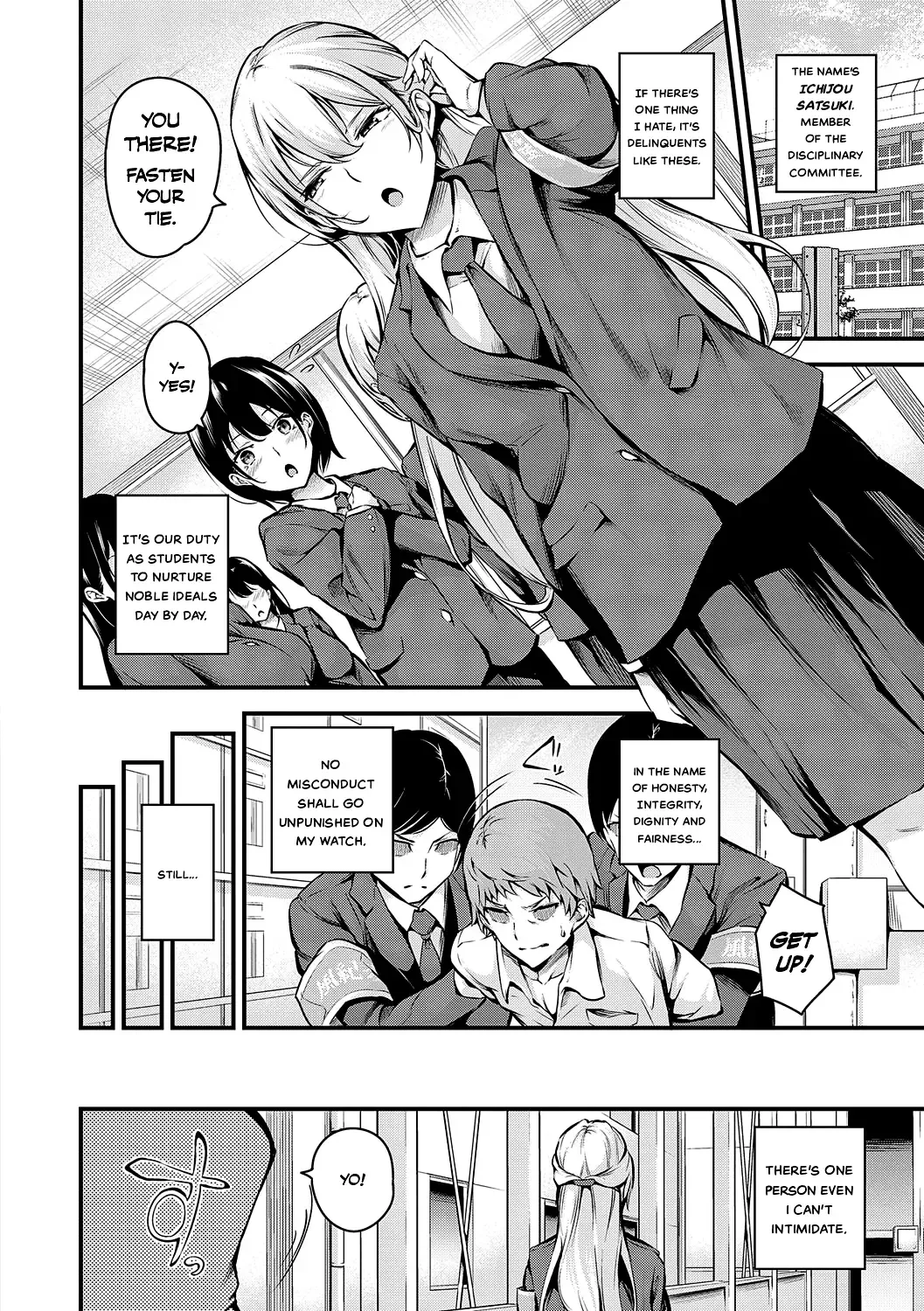 [Nasipasuta] Fuuki Iin Ichijou no Haiboku + After | Disciplinary Committee President Ichijou's Submission! + After Fhentai.net - Page 2