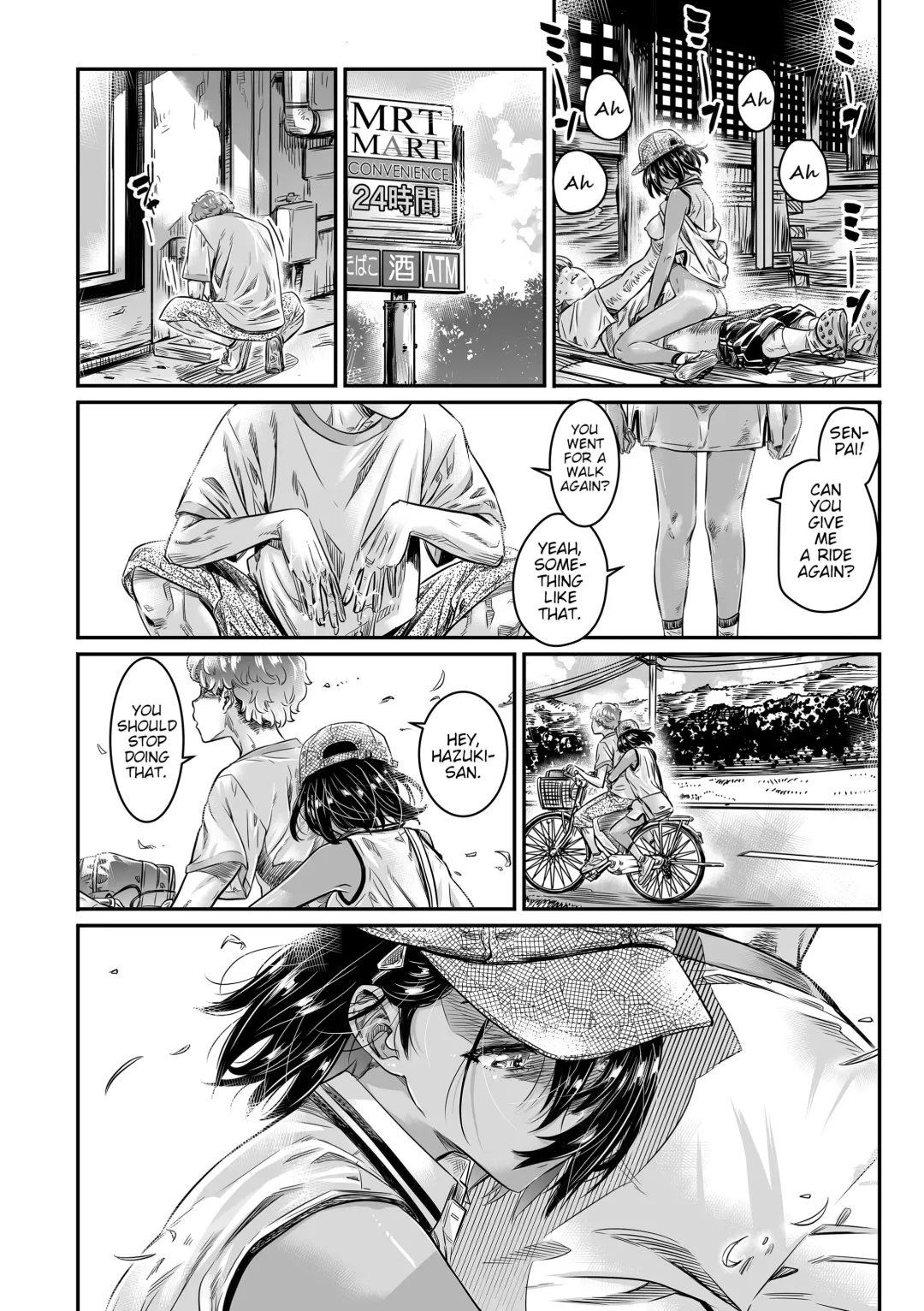 [Maruta] Hiyake no Bitch Shoujo wa, Doutei no Senpai o Yagai Sex ni Sasou Fhentai - Page 11