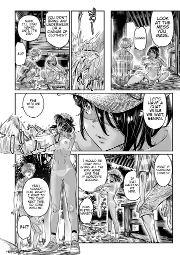[Maruta] Hiyake no Bitch Shoujo wa, Doutei no Senpai o Yagai Sex ni Sasou Fhentai - Page 29