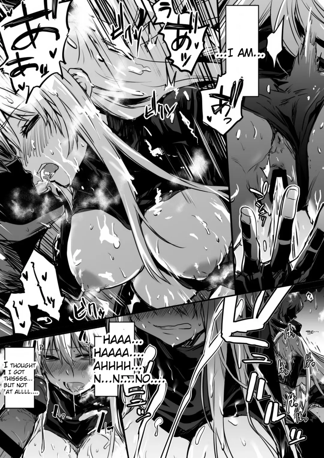 [Lefthand] Adventure-chan who got in heat while rescue a man on request in the dark pit mucus swamp Fhentai - Page 5