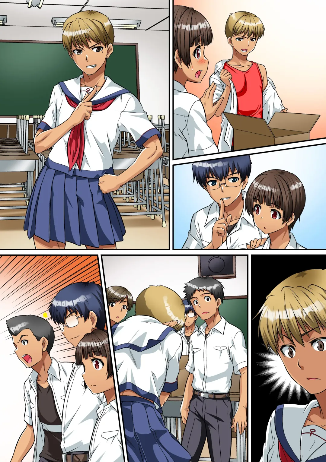 [Kaneko Naoya] I Became a Woman at an All-Boys School Fhentai.net - Page 42