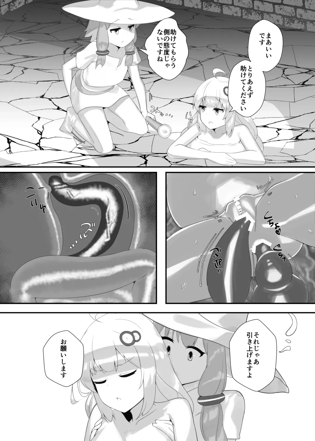 Akari-chan to Yukari-san ga Kankaku Shadan sarete Botebara ni Naru Hon Fhentai.net - Page 11