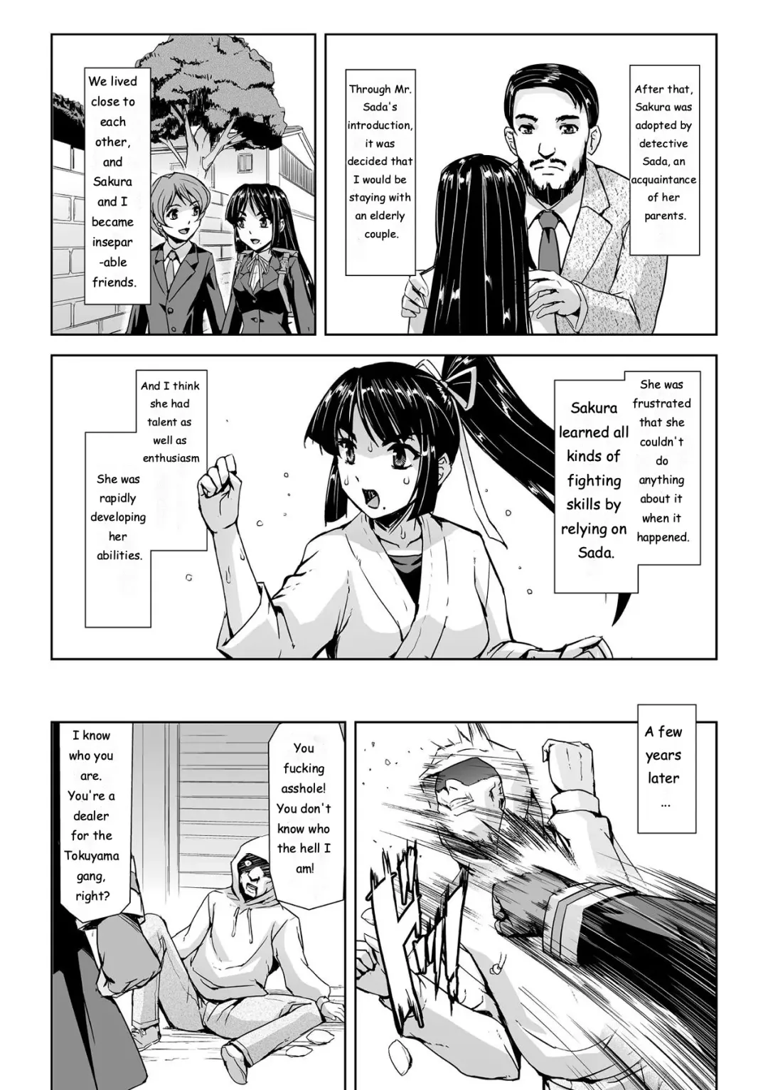 [Sukesaburou] Torawareta Bishoujo Sousakan Kamishiro Sakura THE COMIC Ch. 1 Fhentai.net - Page 32