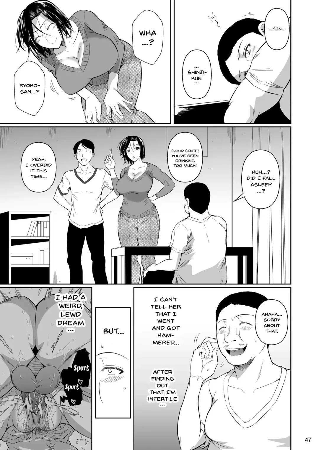 [Fuetakishi] Shoutengai no Ana Zuma-tachi | The Downtown Shopping Street's Wife's Holes (decensored) Fhentai - Page 48