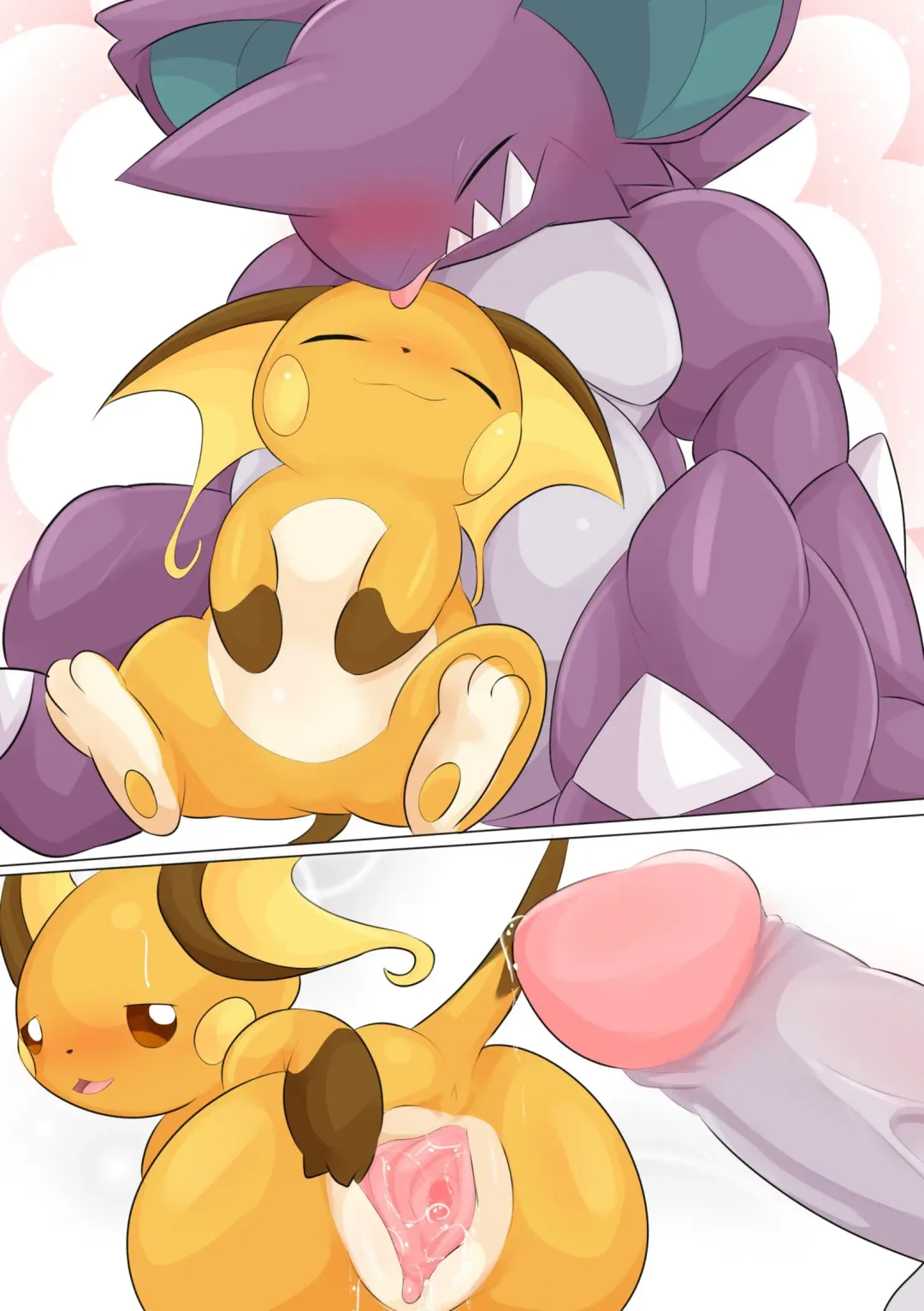 Read Nidoking x Raichu - Fhentai.net