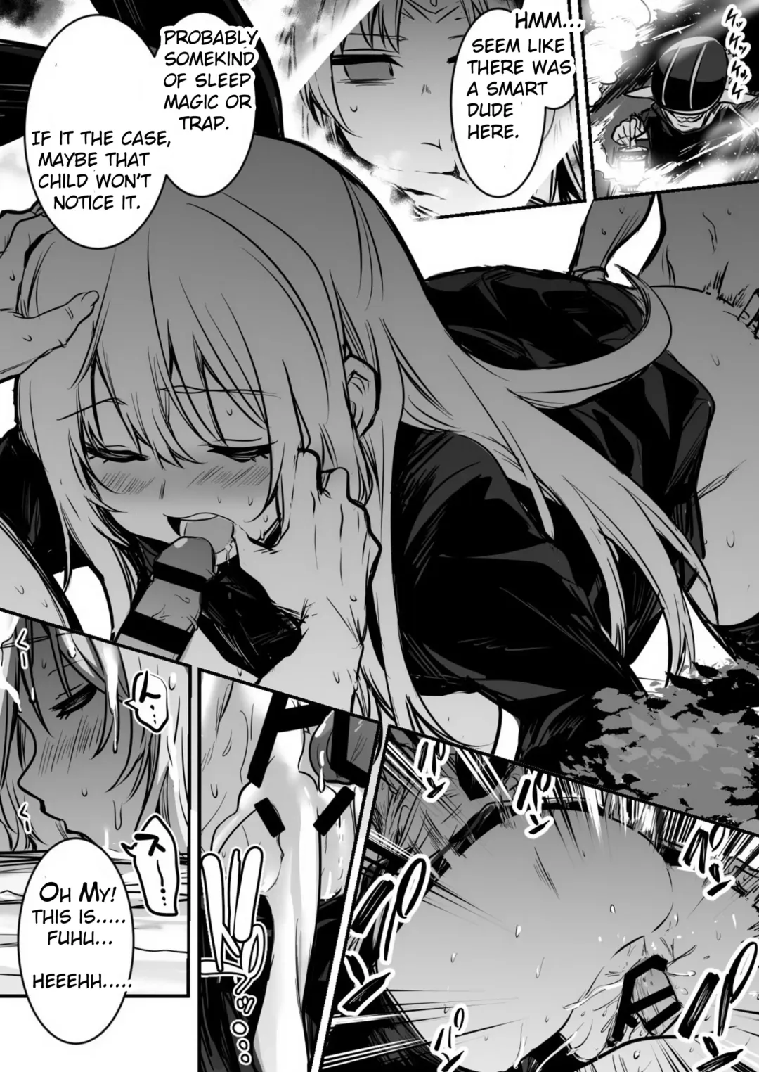 [Lefthand] Furtuneteller-chan who worry about Adventure-chan's unusual symptom and take a look at it and Adventure-chan who unknowingly got knock up and  give birth to demi-human child in distant land Fhentai - Page 3