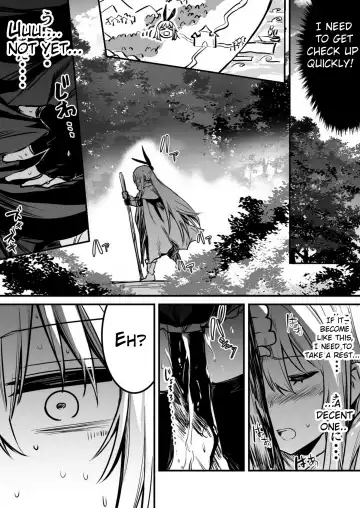 [Lefthand] Furtuneteller-chan who worry about Adventure-chan's unusual symptom and take a look at it and Adventure-chan who unknowingly got knock up and  give birth to demi-human child in distant land Fhentai.net - Page 7