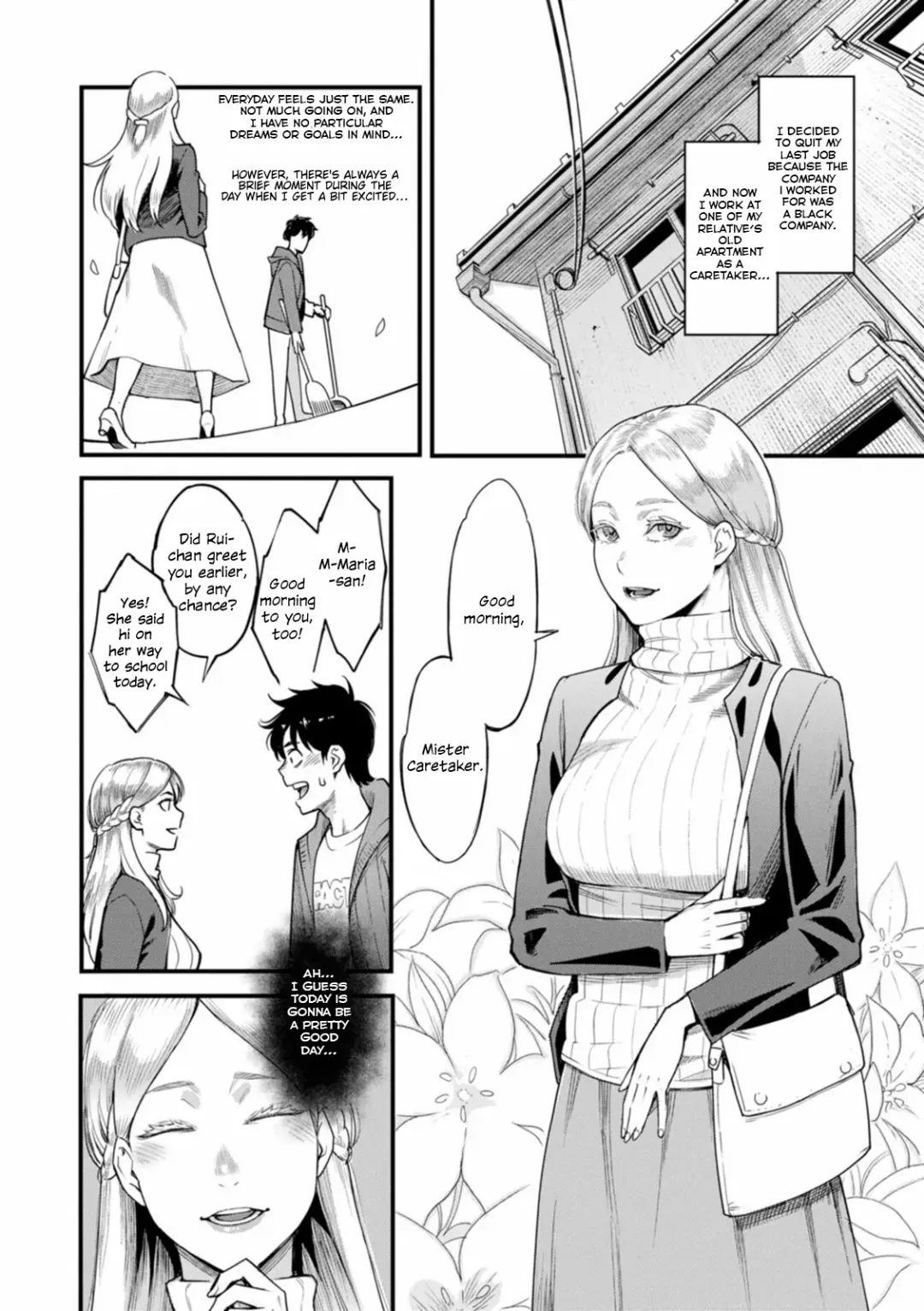 [Mikami Cannon] Midorisou no Maria-san | Maria-san of the Midori Dormitory Fhentai - Page 2