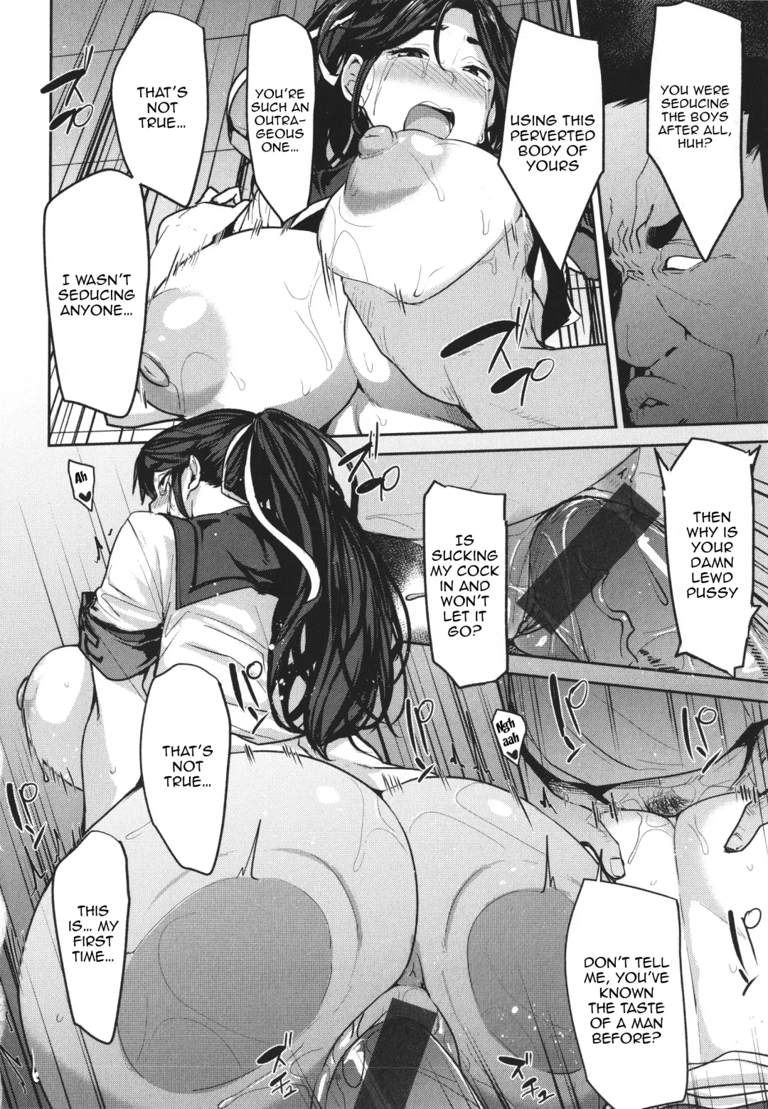[Nanao Yukiji] Mesu Kui Nikuirojuu no You ni Hamerarete | Bitch Eating - Fucking Them Like Beasts Fhentai - Page 82