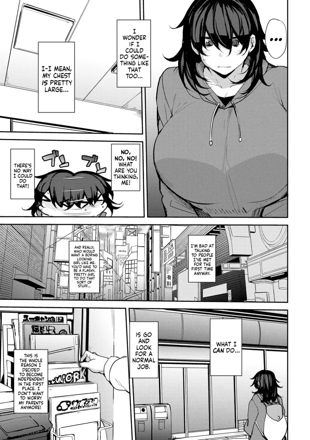 [Nanao Yukiji] Maki-san no Nikutai Keiyaku - Dai 1 Wa | Maki's Coital Contract - Part 1 Fhentai.net - Page 3