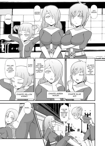 [Icelee] Teisou Sentai Virginal Colors Ch.1 | Chastity Sentai Chaste Colors Ch.1 Fhentai.net - Page 6