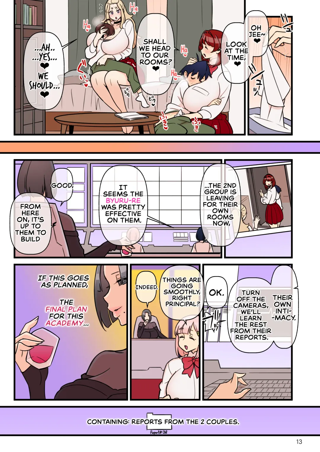 [Kakuzatou] Iinazuke Gakuen FILE: 02 "Futatabi Yuwaku" Hen | The Fiancé Academy FILE: 02 "Second Seduction" Fhentai - Page 14