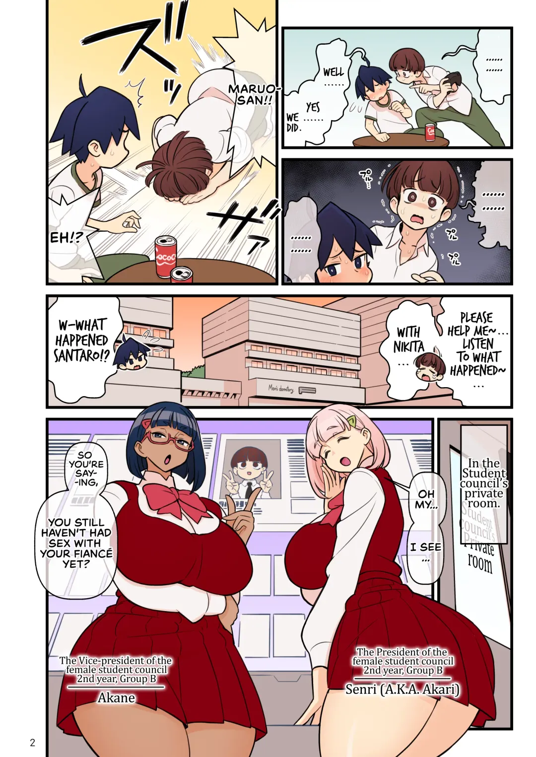 [Kakuzatou] Iinazuke Gakuen FILE: 02 "Futatabi Yuwaku" Hen | The Fiancé Academy FILE: 02 "Second Seduction" Fhentai - Page 3