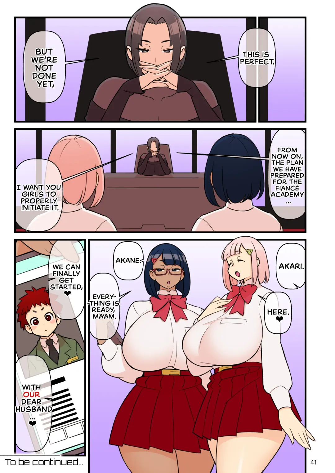 [Kakuzatou] Iinazuke Gakuen FILE: 02 "Futatabi Yuwaku" Hen | The Fiancé Academy FILE: 02 "Second Seduction" Fhentai - Page 42