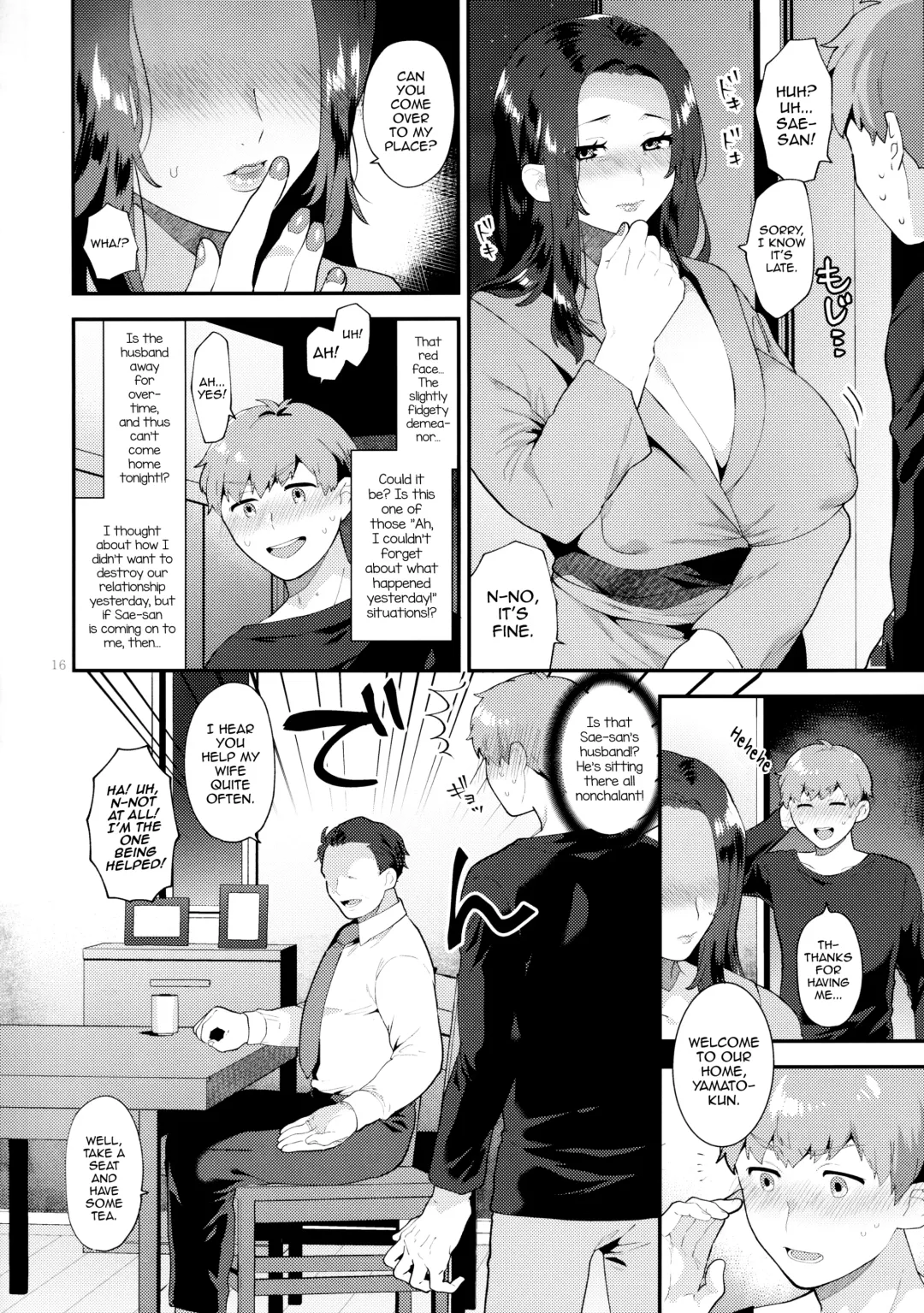 [Mogiki Hayami] Sasou Oku-san Fhentai - Page 15