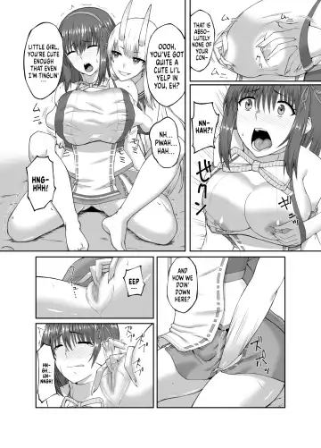 [Minase Yowkow] Taimashi Daraku Osen ~Futanari ni Ochita Taima Miko wa Inran Mesu Oni-ka~ | Suppressor Falls to Depravity ~Exterminator Miko Turns into a Slutty Futanari Oni~ Fhentai.net - Page 10