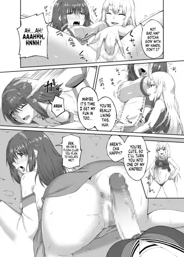 [Minase Yowkow] Taimashi Daraku Osen ~Futanari ni Ochita Taima Miko wa Inran Mesu Oni-ka~ | Suppressor Falls to Depravity ~Exterminator Miko Turns into a Slutty Futanari Oni~ Fhentai.net - Page 11