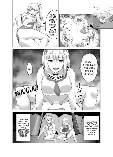 [Minase Yowkow] Taimashi Daraku Osen ~Futanari ni Ochita Taima Miko wa Inran Mesu Oni-ka~ | Suppressor Falls to Depravity ~Exterminator Miko Turns into a Slutty Futanari Oni~ Fhentai.net - Page 34