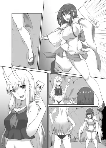 [Minase Yowkow] Taimashi Daraku Osen ~Futanari ni Ochita Taima Miko wa Inran Mesu Oni-ka~ | Suppressor Falls to Depravity ~Exterminator Miko Turns into a Slutty Futanari Oni~ Fhentai.net - Page 41