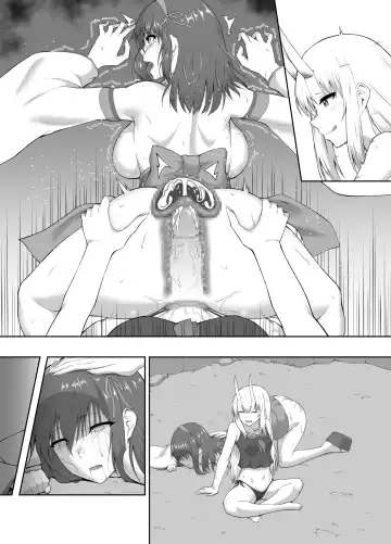 [Minase Yowkow] Taimashi Daraku Osen ~Futanari ni Ochita Taima Miko wa Inran Mesu Oni-ka~ | Suppressor Falls to Depravity ~Exterminator Miko Turns into a Slutty Futanari Oni~ Fhentai.net - Page 46