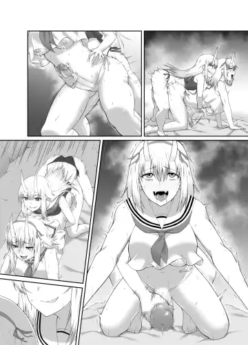 [Minase Yowkow] Taimashi Daraku Osen ~Futanari ni Ochita Taima Miko wa Inran Mesu Oni-ka~ | Suppressor Falls to Depravity ~Exterminator Miko Turns into a Slutty Futanari Oni~ Fhentai.net - Page 61