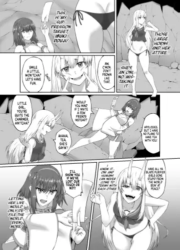 [Minase Yowkow] Taimashi Daraku Osen ~Futanari ni Ochita Taima Miko wa Inran Mesu Oni-ka~ | Suppressor Falls to Depravity ~Exterminator Miko Turns into a Slutty Futanari Oni~ Fhentai.net - Page 7