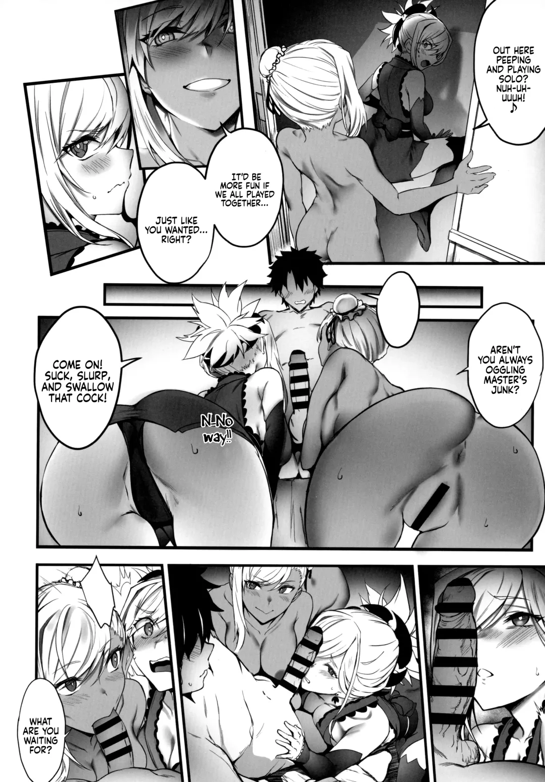 [Puyocha] Master no Benki wa kono Musashi | Master's Cumdump is the One and Only Musashi Fhentai.net - Page 12