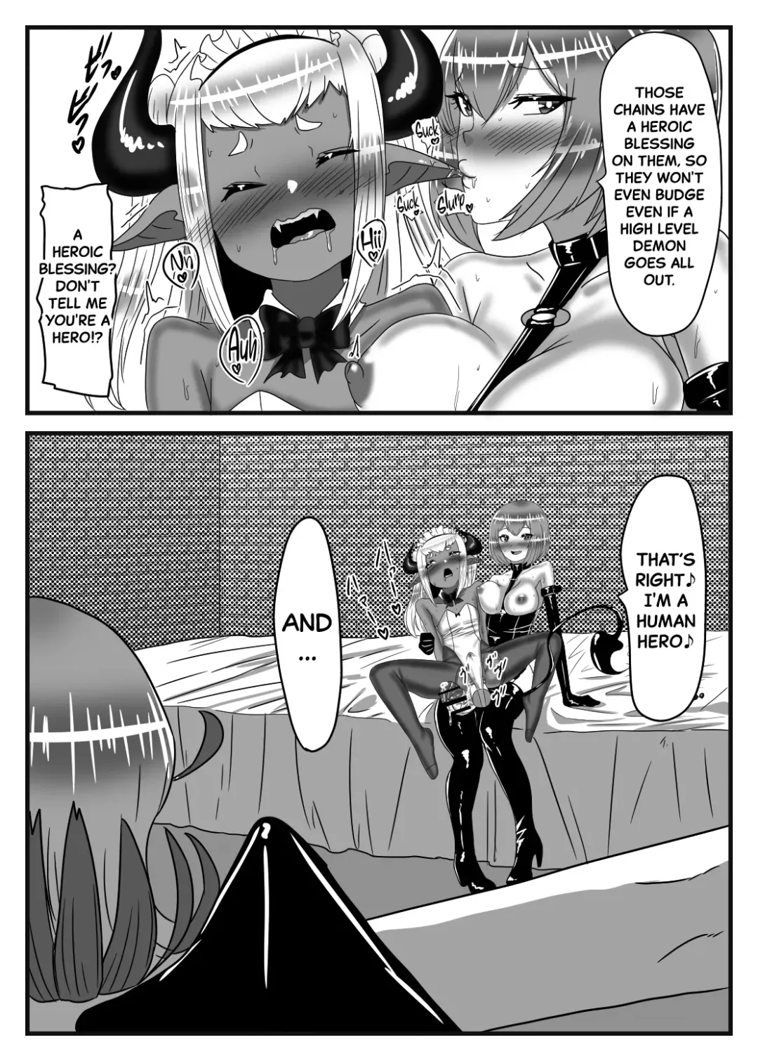 [Apacchi] Futanari Yuusha no Maou Rouraku 3 | The Futanari Hero's Allurement of The Demon Lord 3 Fhentai - Page 12