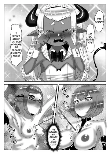 [Apacchi] Futanari Yuusha no Maou Rouraku 3 | The Futanari Hero's Allurement of The Demon Lord 3 Fhentai - Page 23