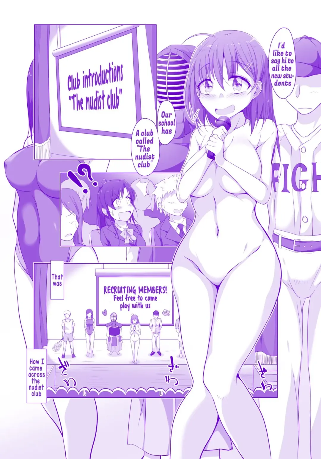 Read [Takenoko Maru] Zenrabu ni Youkoso! | Welcome to the Nudist Club! - Fhentai.net