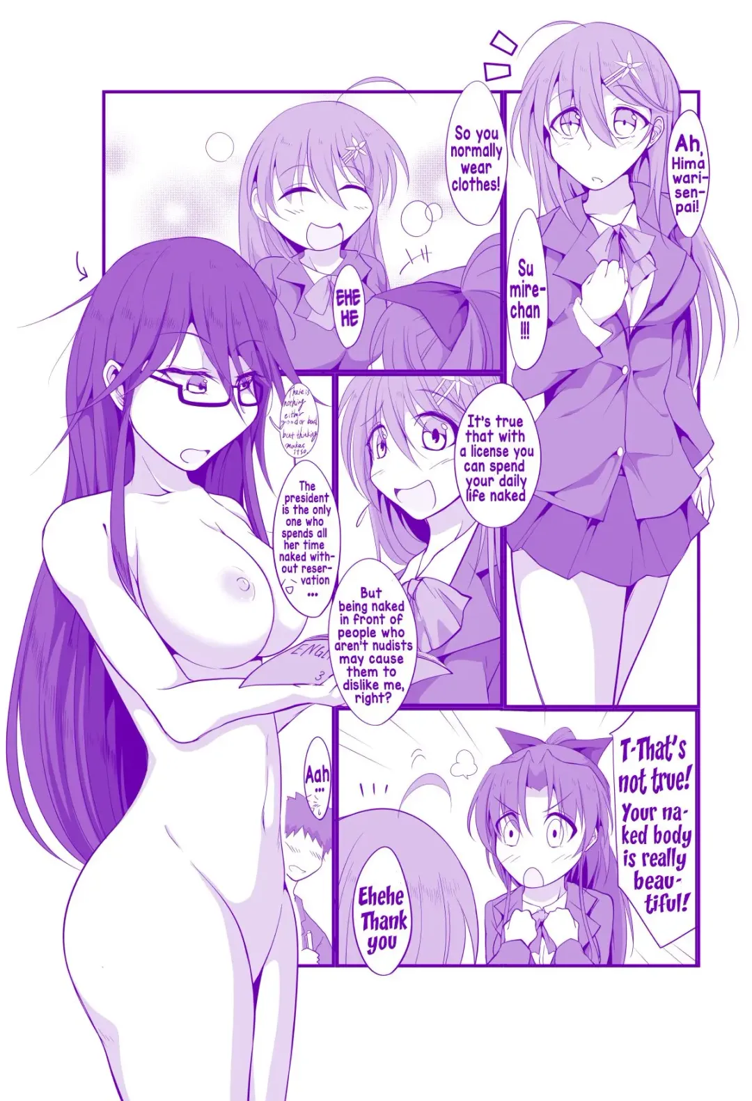 [Takenoko Maru] Zenrabu ni Youkoso! | Welcome to the Nudist Club! Fhentai - Page 15